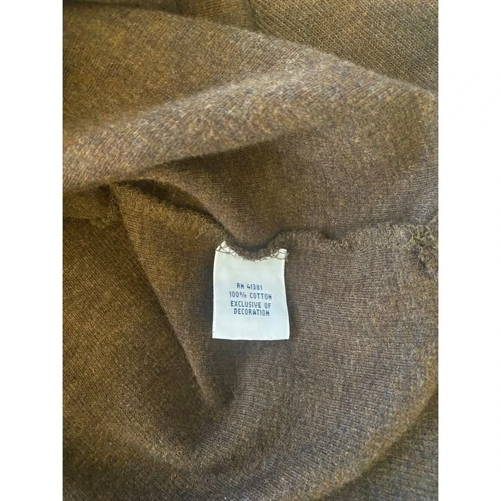 Polo Ralph Lauren Quarter Zip Pullover Sweater Brown‎ Casual Mens XXL Coastal